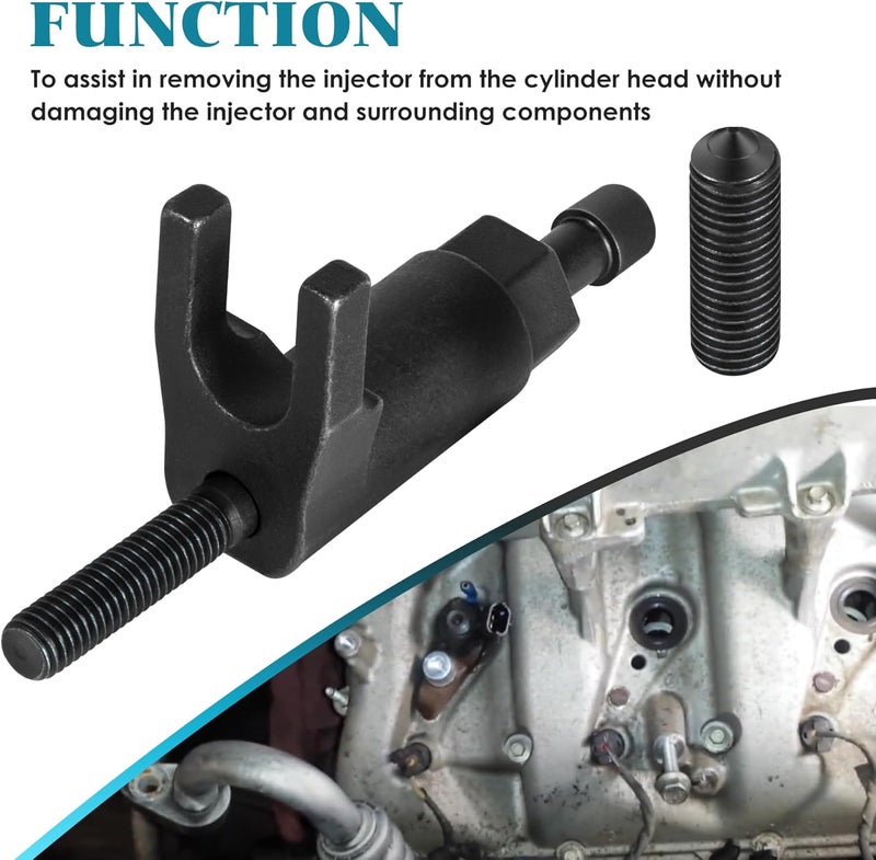 BELIFLY 6.7L Fuel Injector Removal Tool 3418 Compatible with 2011-2018 Ford 6.7L F250 F350 F450 F550 Powerstroke Diesel - Image 3